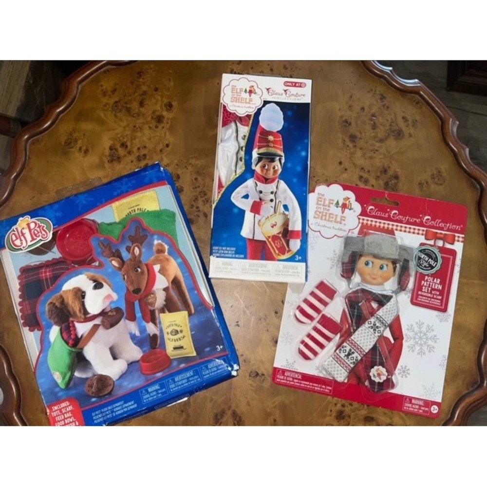 Elf On The Shelf Bundle- Elf Accessories & Elf Pet Accessory Christmas